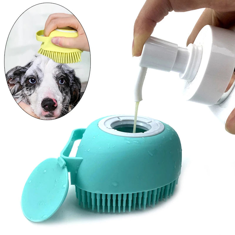 Pet Bath Massage Gloves