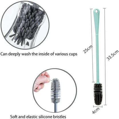 Silicone Bottle Cleaning Brush