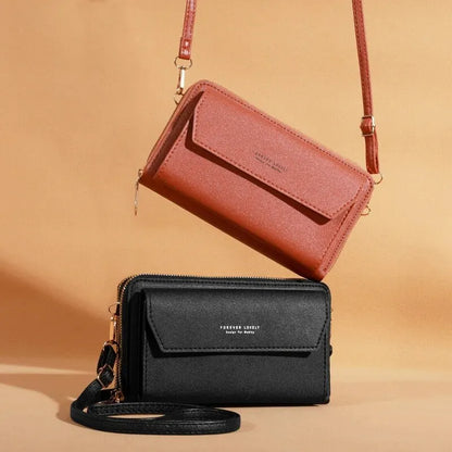 Chic Double-Layer Crossbody Bag